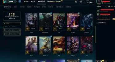 CONTA UNRANKED LOL