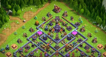 Cv 15 Clash of clans, Quase Full. Vila Construtor 9