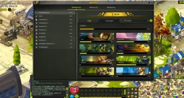 Conta Dofus Talkasha 200 Omega 18 IOP conta com 2 profissão