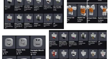 Conta roblox com muitos acessorios e skins