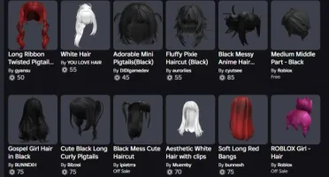 Conta roblox com muitos acessorios e skins