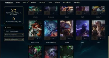 Conta ouro 4 com 23 champs e 1 skin (Sem email verificado)
