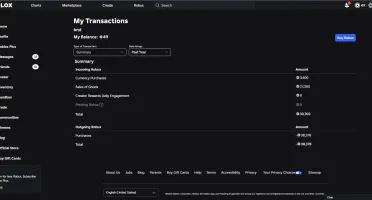 Conta Roblox com mais de 37k gastos!