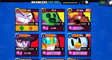 2 Contas de Brawl Stars