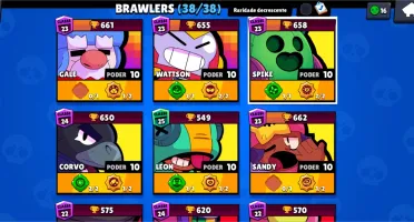 2 Contas de Brawl Stars