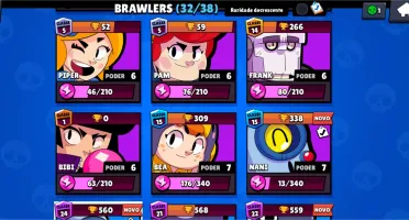 2 Contas de Brawl Stars