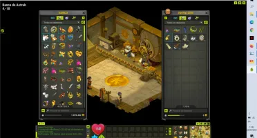 CONTA DOFUS: 3 LV 186 E UM 200, 47M NO BANCO