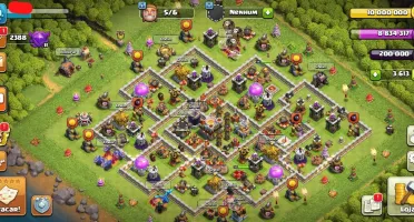 Clash Of Clans Cv 11 Full Com 6 Construtores