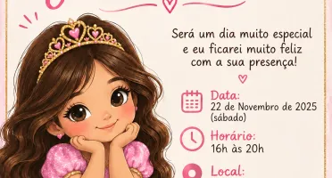 Convites Digitais Personalizados Sob Encomenda