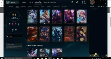 Conta Barata muitas skins
