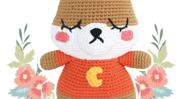 Receita Crochê em PDF - Esquilo Gordinho Amigurumi