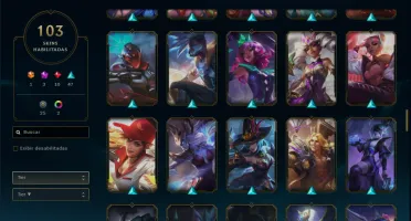 Conta de league of legends