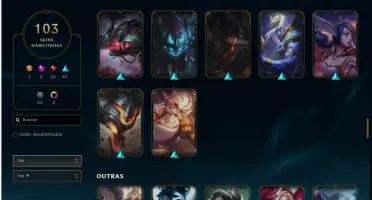 Conta de league of legends