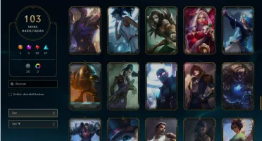 Conta de league of legends