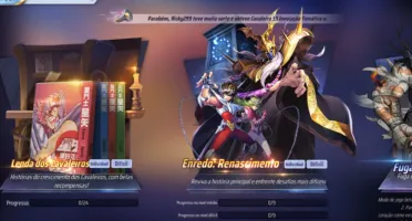 Conta Saint Seiya - Novo Servidor A140