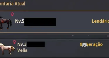 Conta Black Desert com email e muito P2W na conta