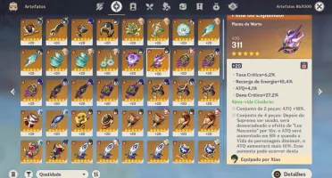 AR 56 Raiden, Zhongli, Venti, Yelan etc + Armas