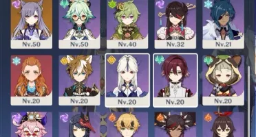 AR 56 Raiden, Zhongli, Venti, Yelan etc + Armas