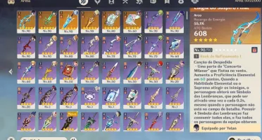 AR 56 Raiden, Zhongli, Venti, Yelan etc + Armas