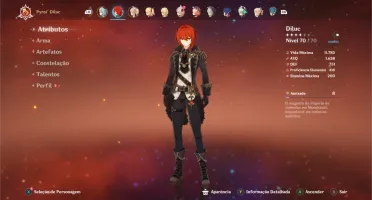 CONTA GENSHIN IMPACT - AR 45 - DILUC | KEQING | GANYU