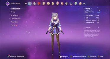 CONTA GENSHIN IMPACT - AR 45 - DILUC | KEQING | GANYU