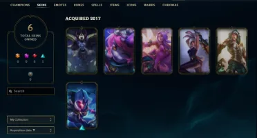 Conta smurf nv 49 main riven com skins