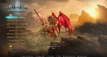 Save Modificado Diablo 3 Temporada 35 PS4 e PS5