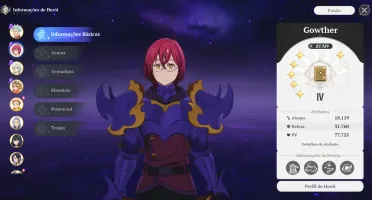 Conta 7DS Origin end game