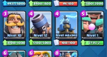 Clash Royale - Torre do Rei lvl 12 (quase 13)