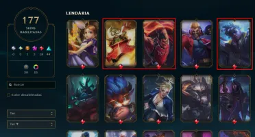 [Conta Br] Dima 4 [Soloq]+skins+ Mmr Bufado