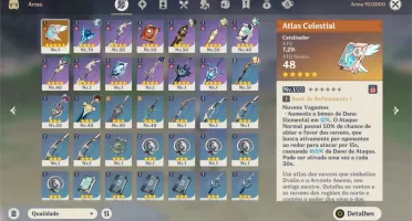 🔥🔥 Eula Lvl 70 + Atlas Celestial 🔥🔥 Promoção!! Rank 36