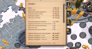 conta do Albion excelente, skins e bordas raras, specada.