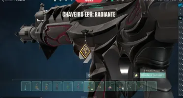 Conta Radiante Smurf Level 55