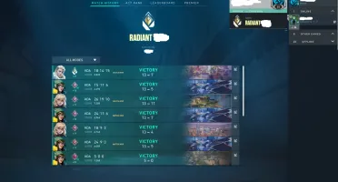Conta Radiante Smurf Level 55