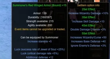 Summoner level 725 Curse (Death Scythe) - MU Online Alfheim