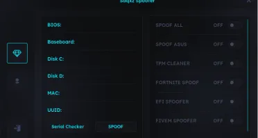 Spoofer LOL FIVEM Valorant Fortnie Entre Outros