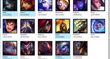 CONTA LV27 17 CHAMPS 5 SKINS