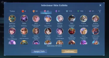 Conta FULL Gemada 503 SKINS. Pacote Ducati completo e outros