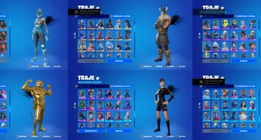 Conta fortnite com várias skins + Salve o mundo