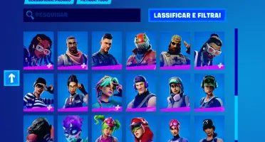 CONTA FORTNITE - C/ SKINS ANTIGAS: CEIFADOR, TUBARÃO MAKO E+