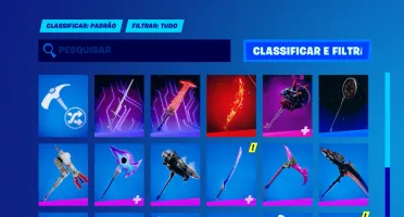 CONTA FORTNITE - C/ SKINS ANTIGAS: CEIFADOR, TUBARÃO MAKO E+