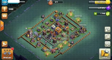 CV 11 + Arena Royale 11 Nivel 11 Heróis 17 18 11 Muros 9