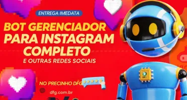 Gerenciador de Instagram e redes - Completo Vitalício