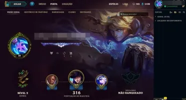 CONTA EX Diamante 5 com MD10 a ser feita, com diversas skins