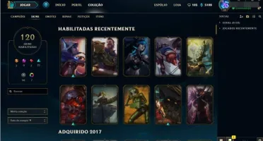 CONTA EX Diamante 5 com MD10 a ser feita, com diversas skins