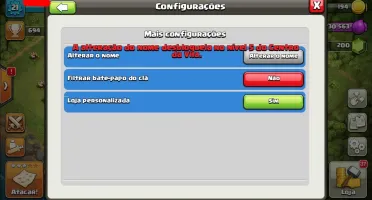 CONTA CLASH OF CLANS CV 4