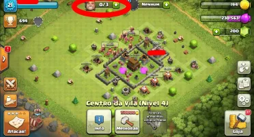 CONTA CLASH OF CLANS CV 4
