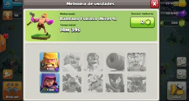 CONTA CLASH OF CLANS CV 4