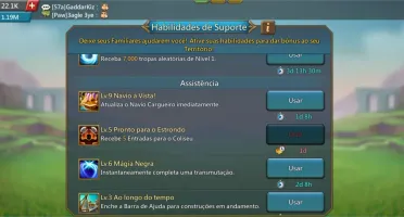 Lords mobile conta 100m
