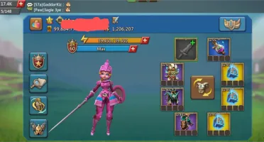 Lords mobile conta 100m